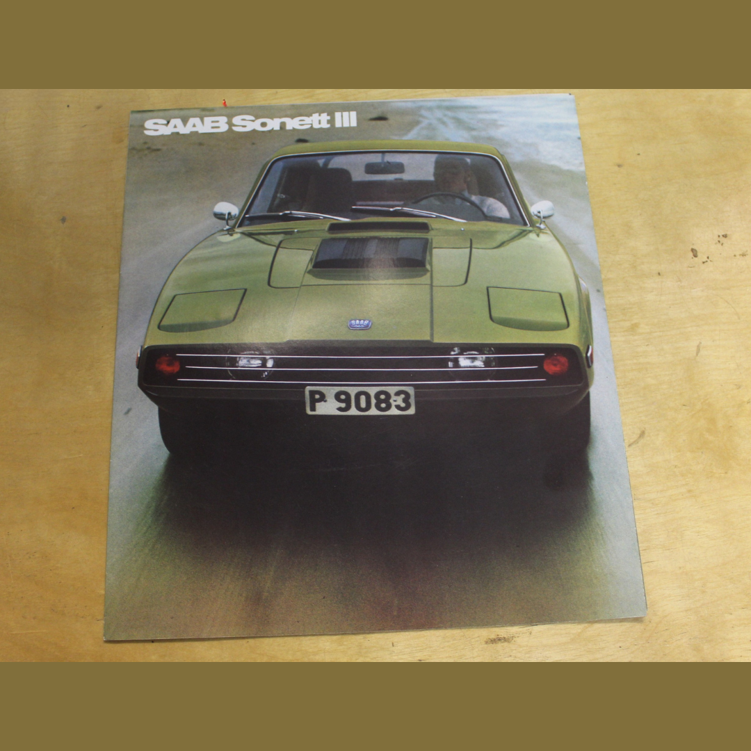 SAAB Sonett III Magazine – Vintage Collectible