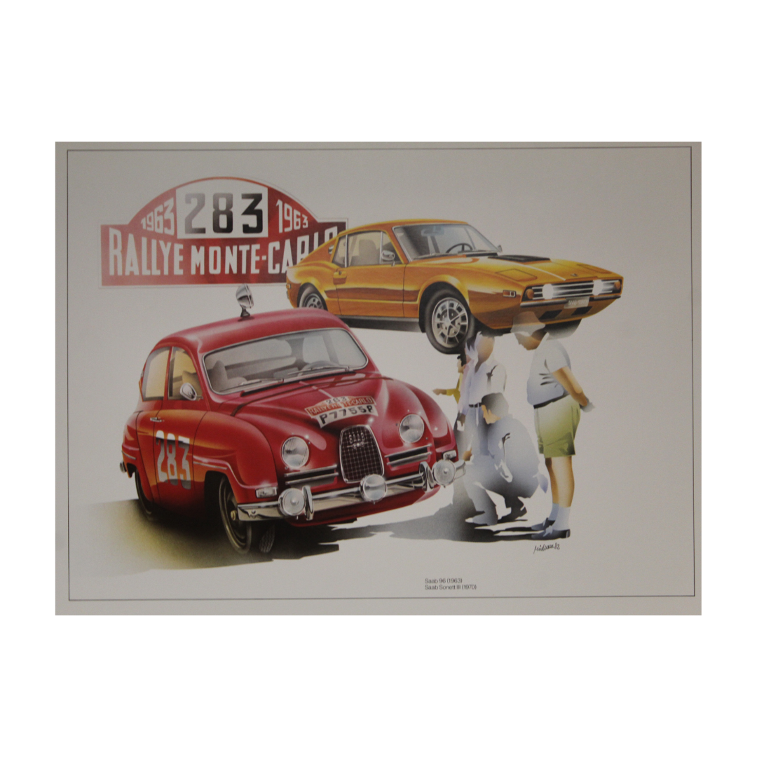 Saab Historical Print Set – Near Mint Condition – SKU: 92900