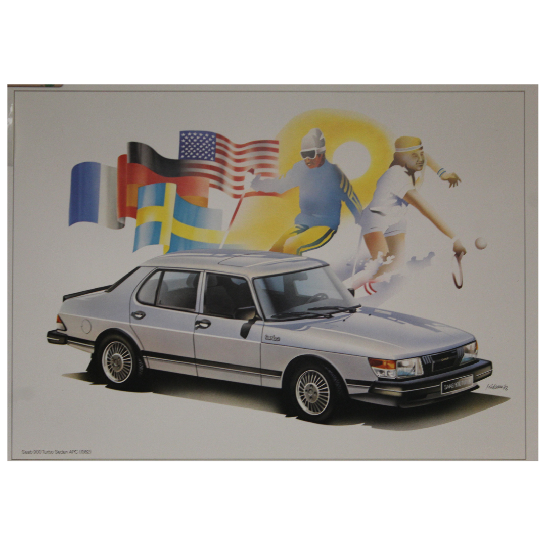 Saab Historical Print Set – Near Mint Condition – SKU: 92900