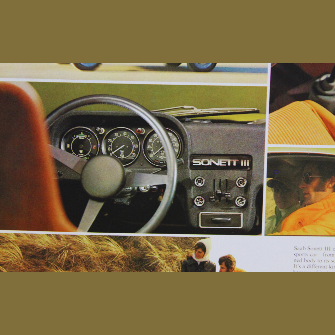 SAAB Sonett III Magazine – Vintage Collectible