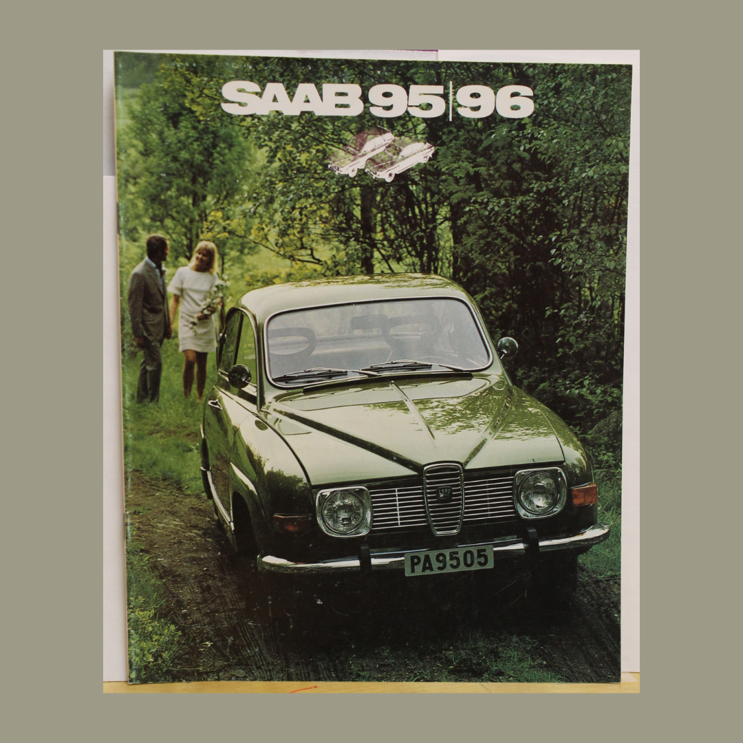 Vintage SAAB 95 | 96 Brochure – Original Dealer Marketing Material