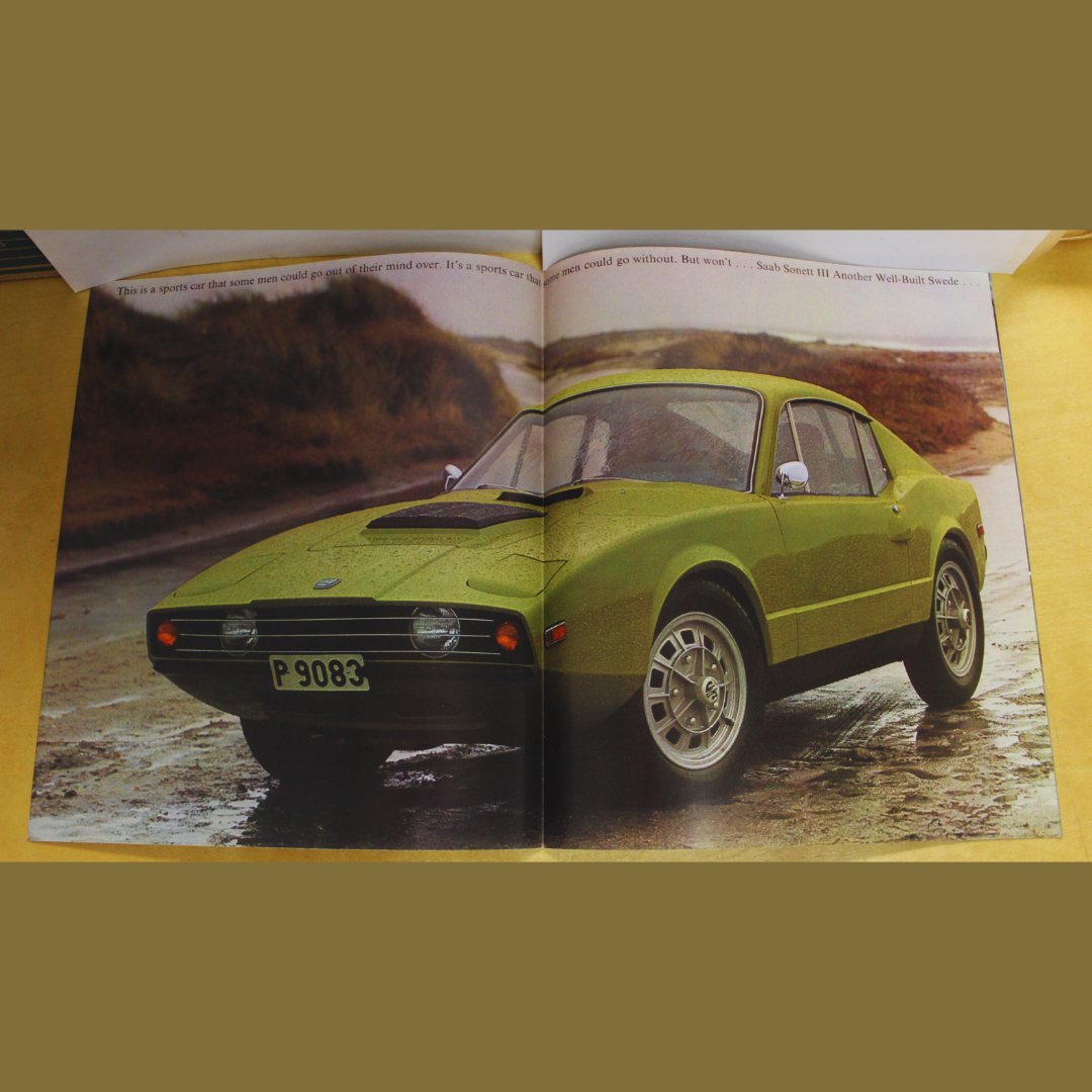 SAAB Sonett III Magazine – Vintage Collectible