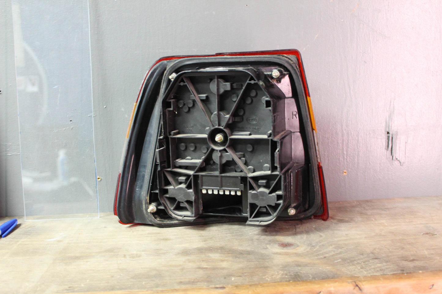 Saab 9000 tail light (Right, assembly)